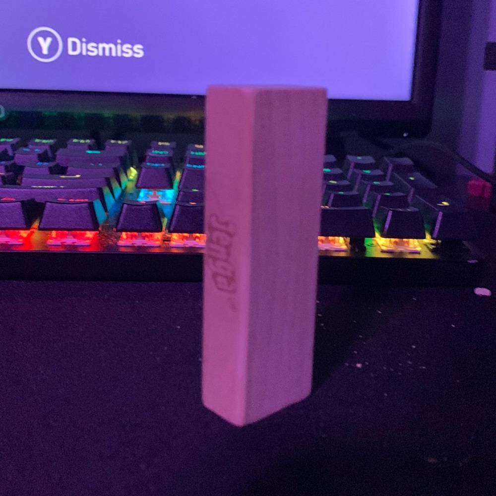 One Cingular Jenga block